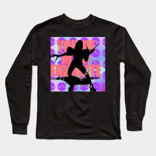 Pink shadow 1 Long Sleeve T-Shirt